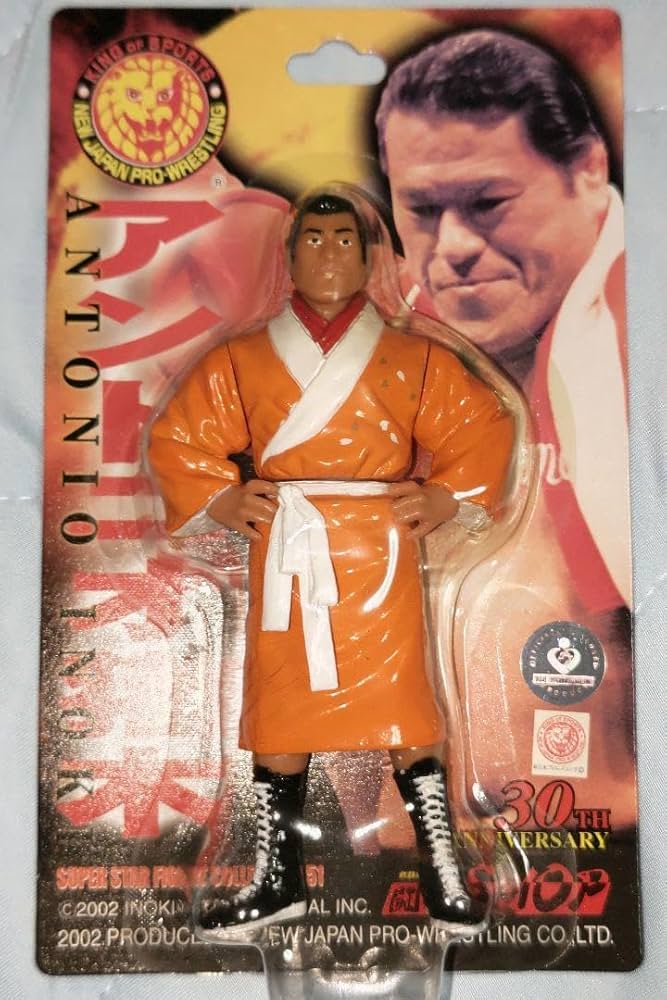 Amazon.co.jp: プロレス アントニオ猪木 フィギュア＋春一番の8体