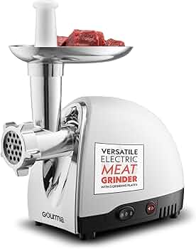 Amazon.com: Gourmia Electric Meat Grinder – 500W Commercial Grade