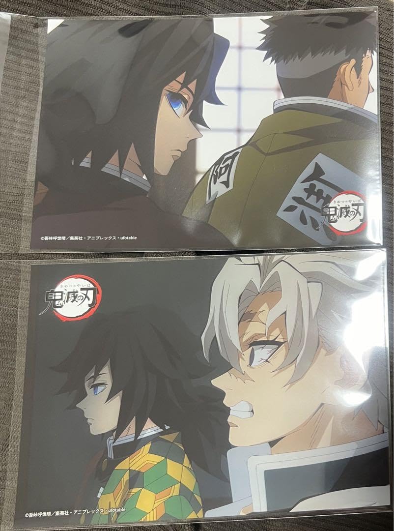 Amazon.co.jp: 鬼 滅 冨岡義勇 不死川実弥 柱稽古編 2枚セット 2L