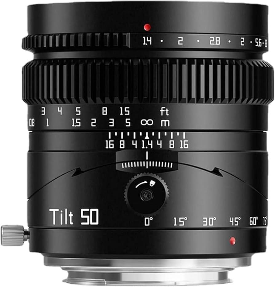 Amazon.com : TTARTISAN 50mm F1.4 Full Frame Tilt Shift Manual Lens