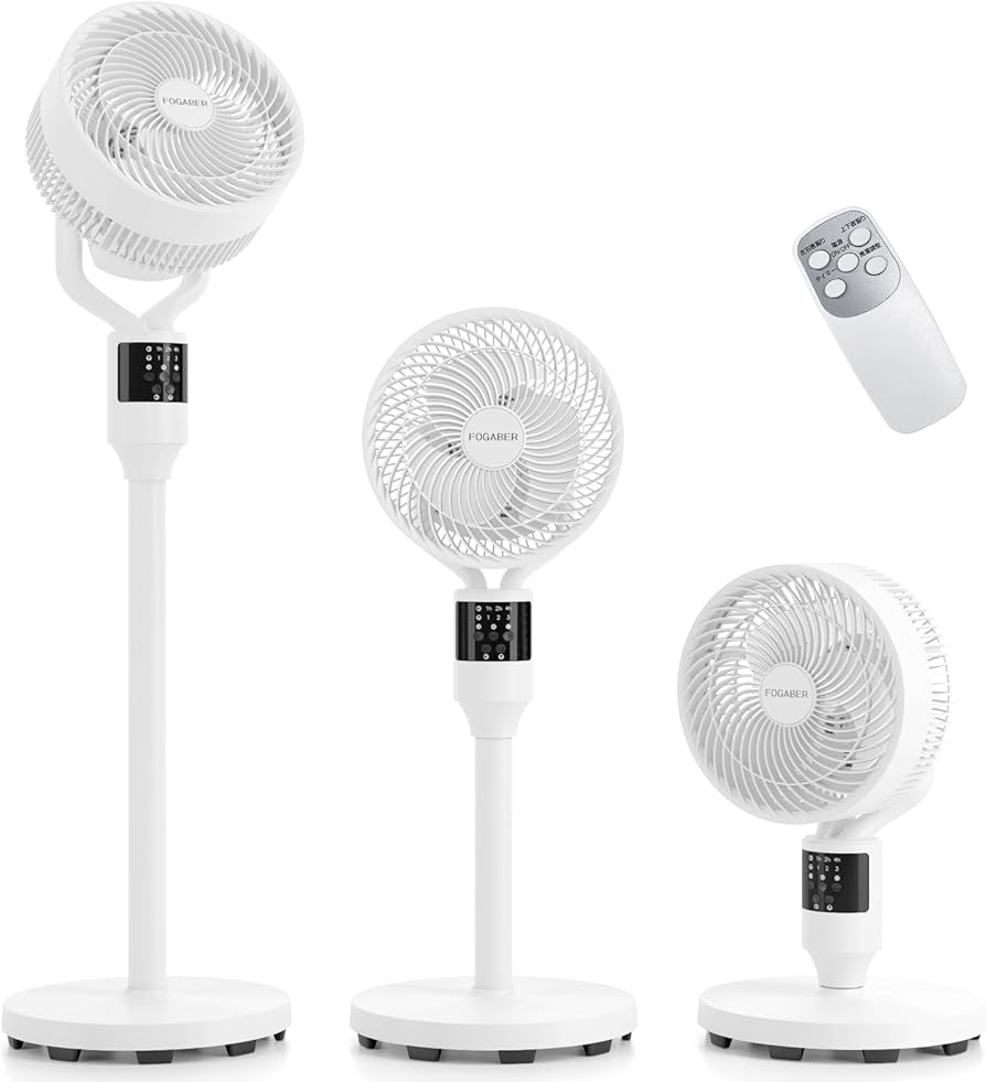 Amazon | FOGABER サーキュレーター 扇風機 リビング dcモーター 上下