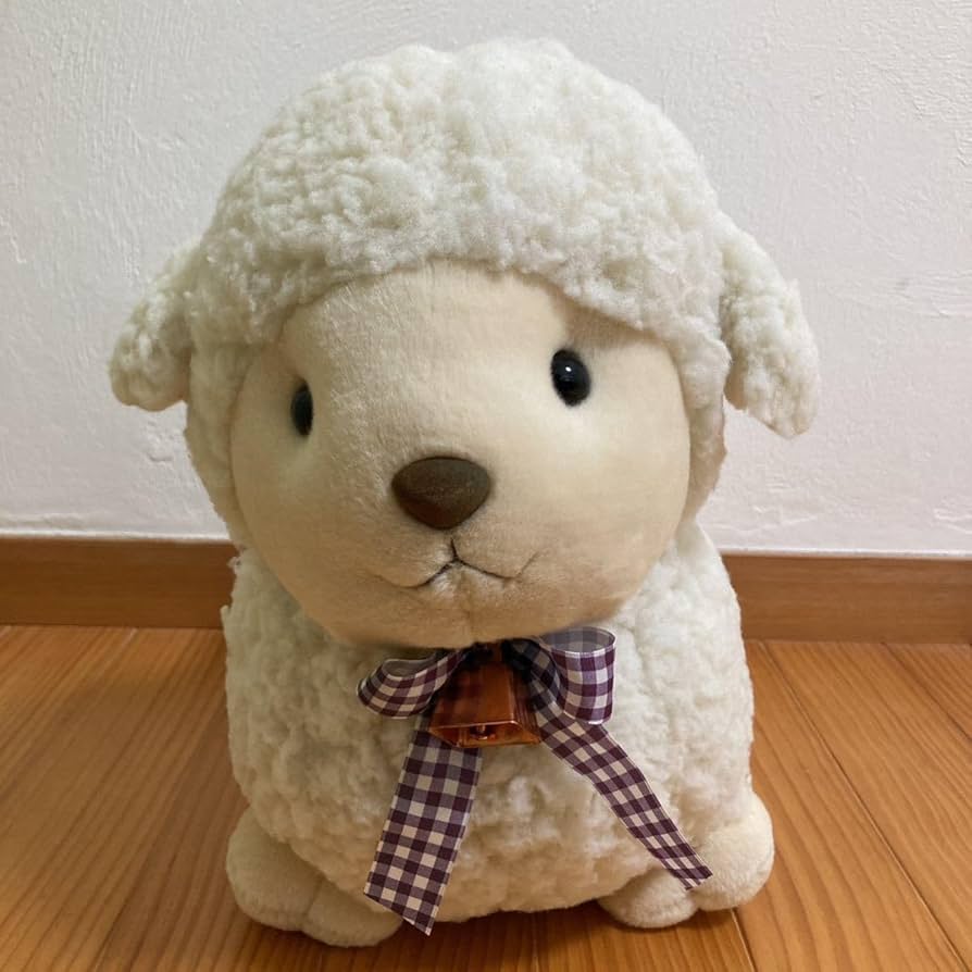 Amazon.co.jp: 当時物 昭和レトロ 吉徳 ぬいぐるみ FINE SUCCESS 羊