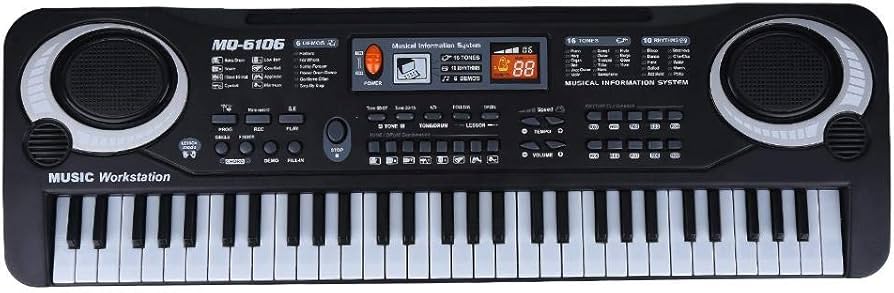 Amazon.co.jp: 61キー電子キーボードピアノキーボードエレクトリック