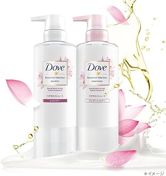 Amazon | ダヴ ボタニカルセレクション つややかストレート シャンプー