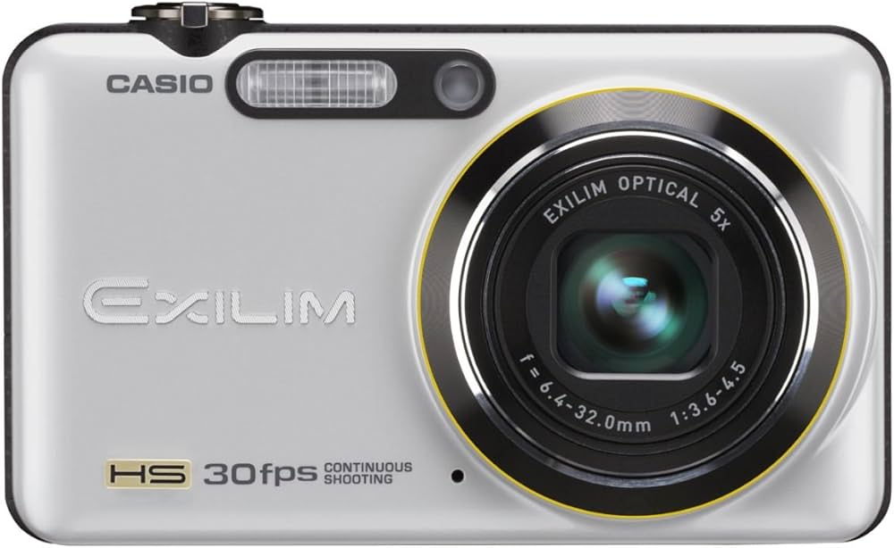 Amazon | CASIO デジタルカメラ HI-SPEED EXILIM EX-FC100 ホワイト EX