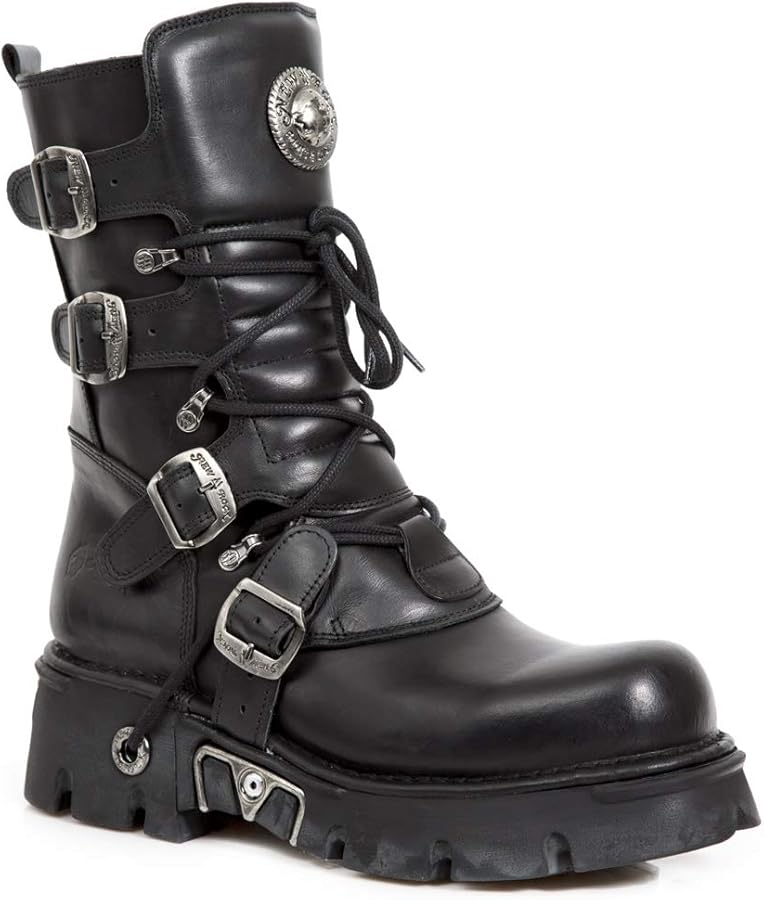 Amazon | New Rock メンズ プラットフォーム US サイズ: 36 M EU