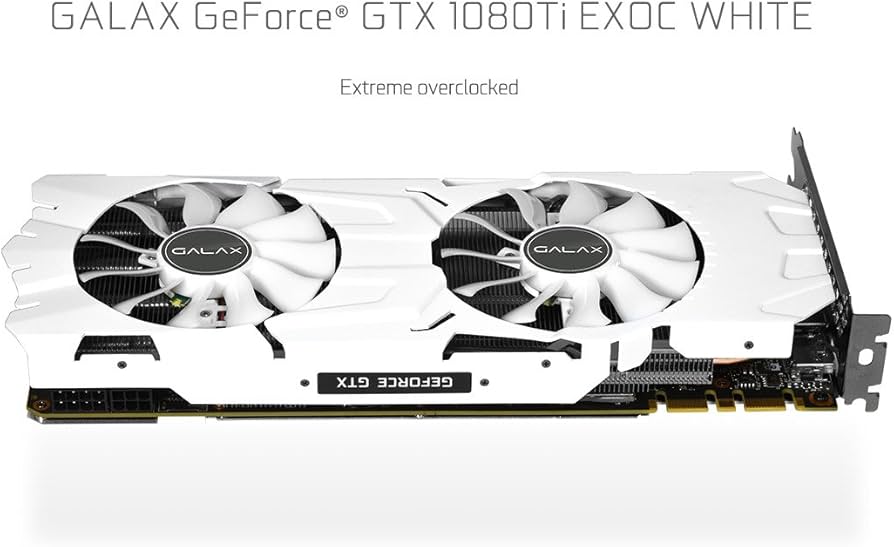 Galax GeForce GTX 1080 Ti EXOC White 11 GB, GDDR5X, 352-bit, 3X
