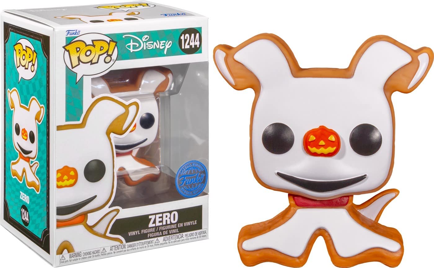 Amazon.com: Funko POP! Gingerbread Zero - Zero, the Ghost Dog