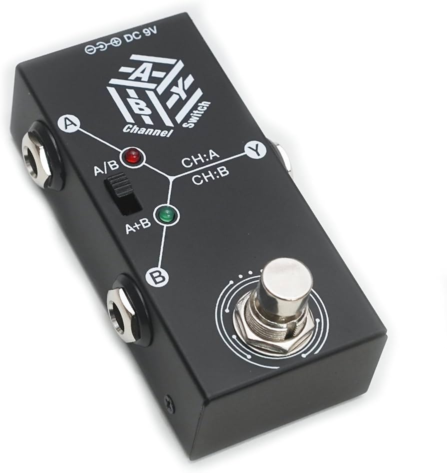 Amazon.com: ABY Box Line Selector AB Switch Mini Guitar Effect