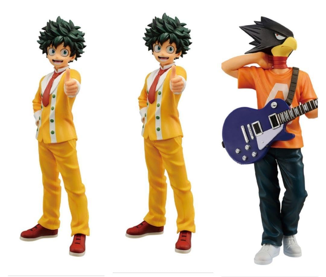 Amazon.co.jp: ヒロアカ 一番くじ 文化祭 緑谷出久×2体、 常闇踏陰