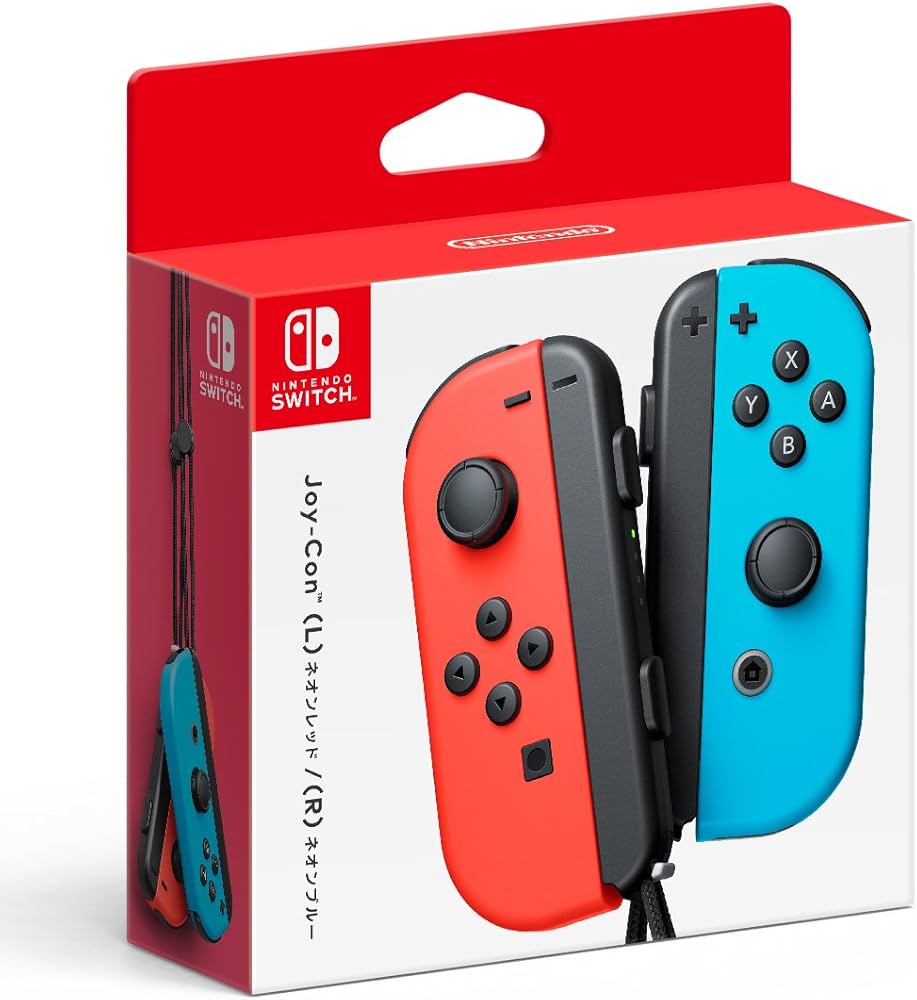 Amazon.co.jp: 【任天堂純正品】Joy-Con (L) ネオンレッド/ (R) ネオン
