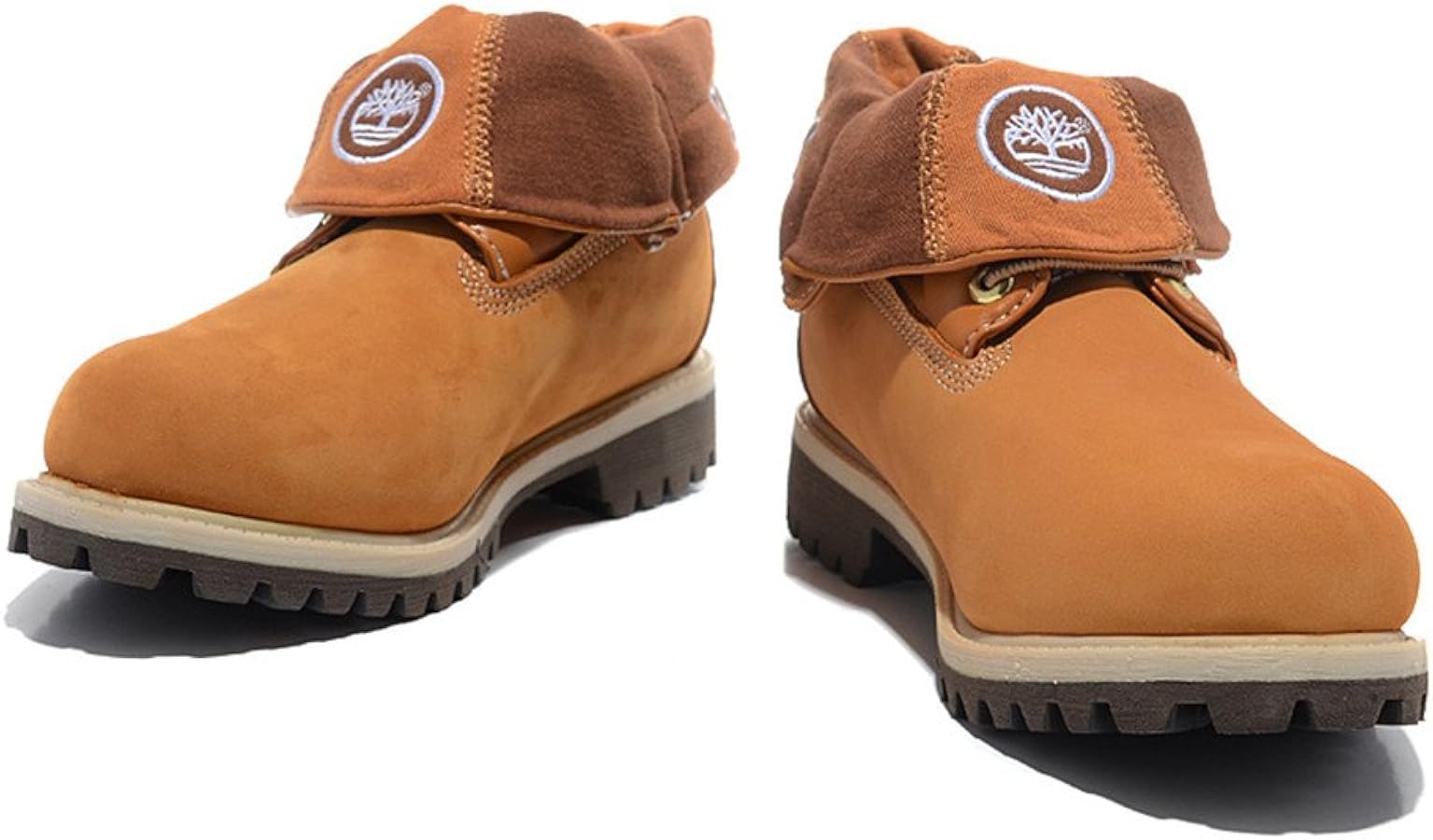 Amazon | [ティンバーランド] ロールトップ ブーツ イエロー レディー