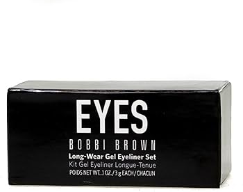 Amazon.com : Bobbi Brown Long Wear Gel Eyeliner Duo,Black, 1 Count