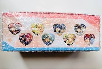 Amazon.co.jp: あんスタ 中国限定 宝石 心晴 ハート缶バッジ BOX B