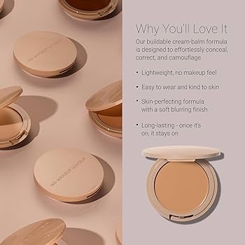 Amazon.com : No Makeup Makeup Foundation, Weightless Cream-Balm