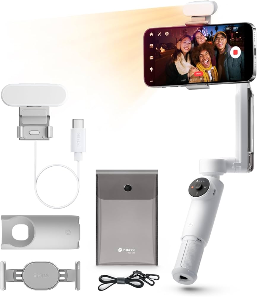 Amazon.com: Insta360 Flow Creator Kit - Smartphone Gimbal with AI