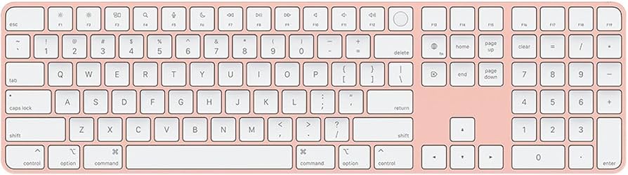Amazon.com: Apple Magic Keyboard with Touch ID and Numeric Keypad