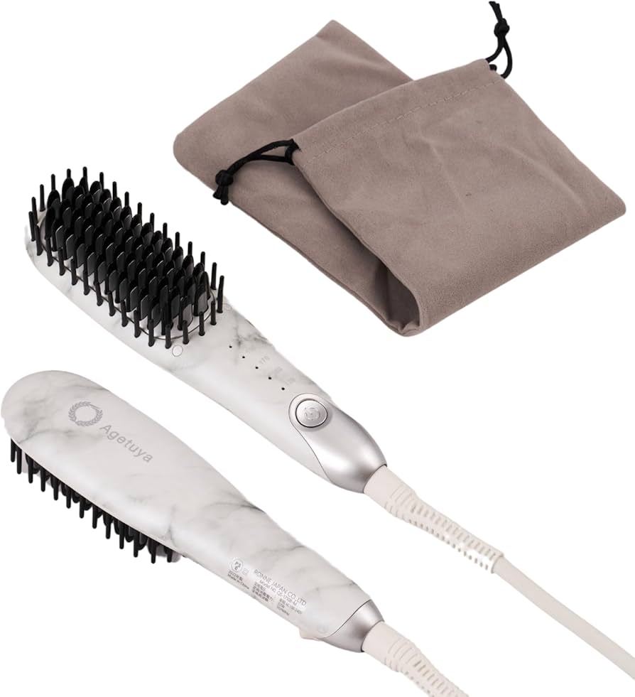 Amazon | Agetuya アゲツヤ ヒートブラシ ポータブル ミニブラシ