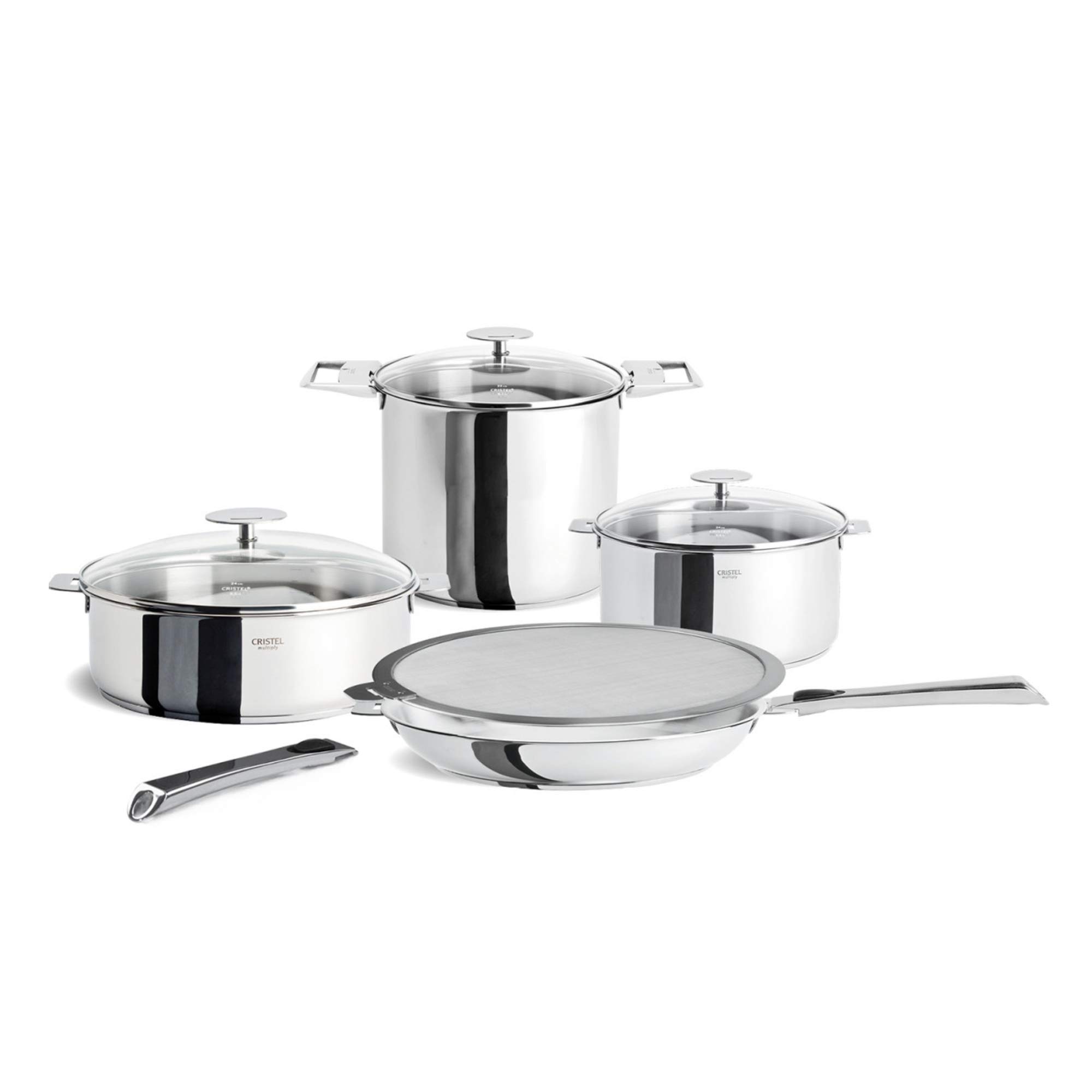 Amazon.com: CRISTEL, 18-10 Stainless Steel 12-Piece Set, 5-Ply