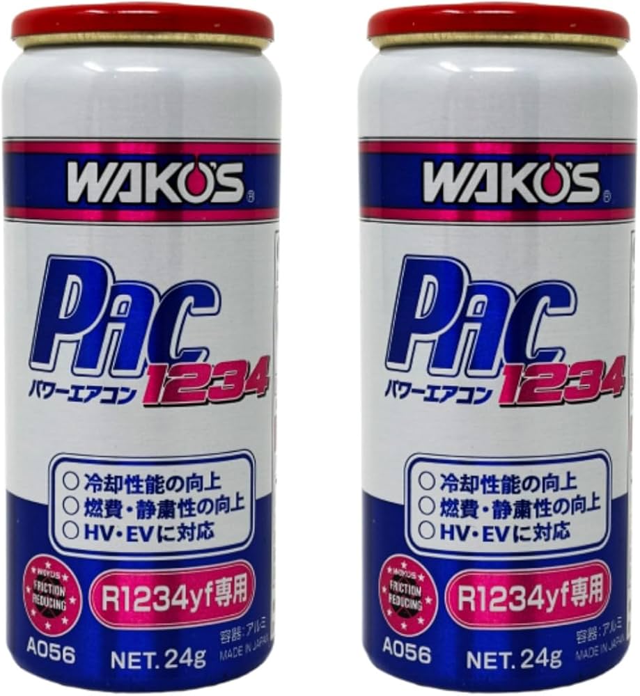 Amazon.co.jp: ワコーズ パワーエアコン1234 A056 2本セット R1234yf