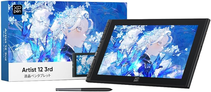 Amazon | 【日本限定】XPPen 液タブ Artist 12 3rd X4チップ搭載ペン