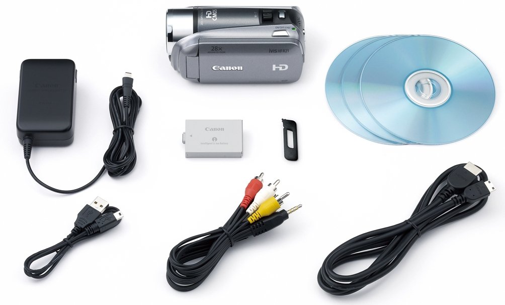 Amazon | Canon デジタルビデオカメラ iVIS HF R21 シルバー