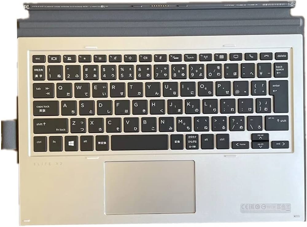 fqparts Replacement Laptop Keyboard For HP Elite x2 G4 Black JP