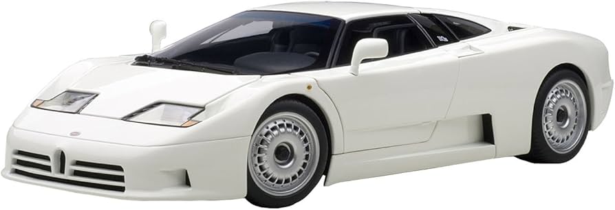 Amazon | AUTOart 1/18 ブガッティ EB110 GT (ホワイト) | ミニカー