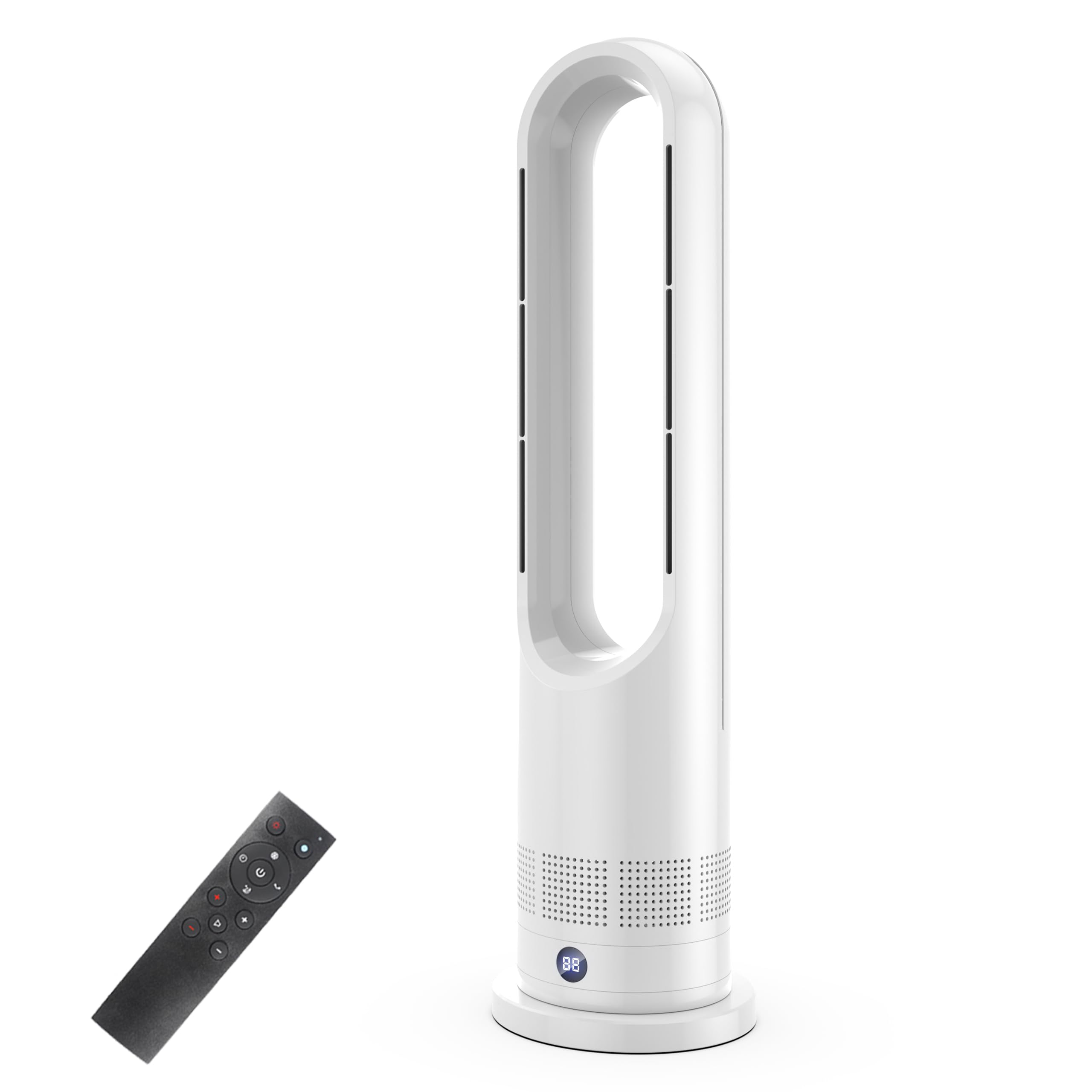 Amazon.co.jp: タワーファン 扇風機 セラミックヒ一タ一 スリム扇風機