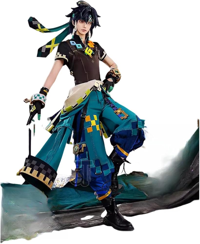 Amazon.co.jp: 【AGOS】「ウィッグ 、靴追加可 」原神 キィニチ