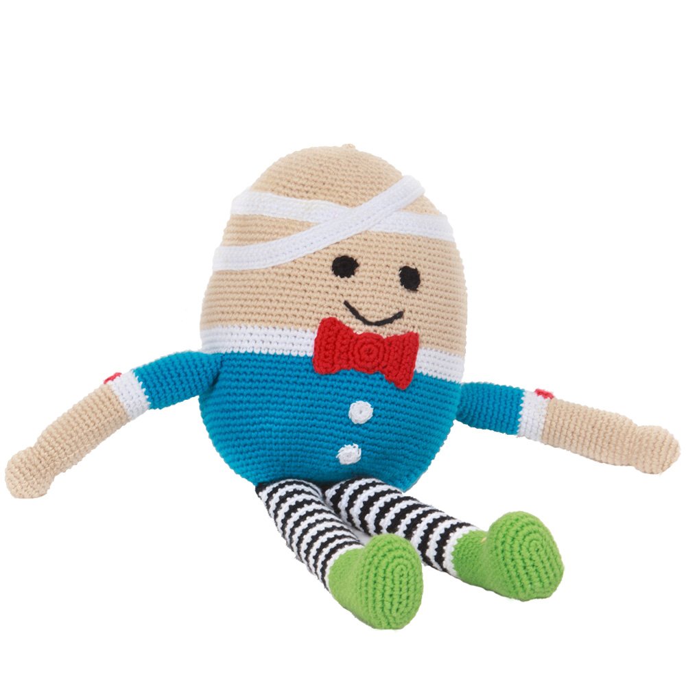 Amazon.com: Pebble | Handmade Humpty Dumpty | Crochet | Fair Trade