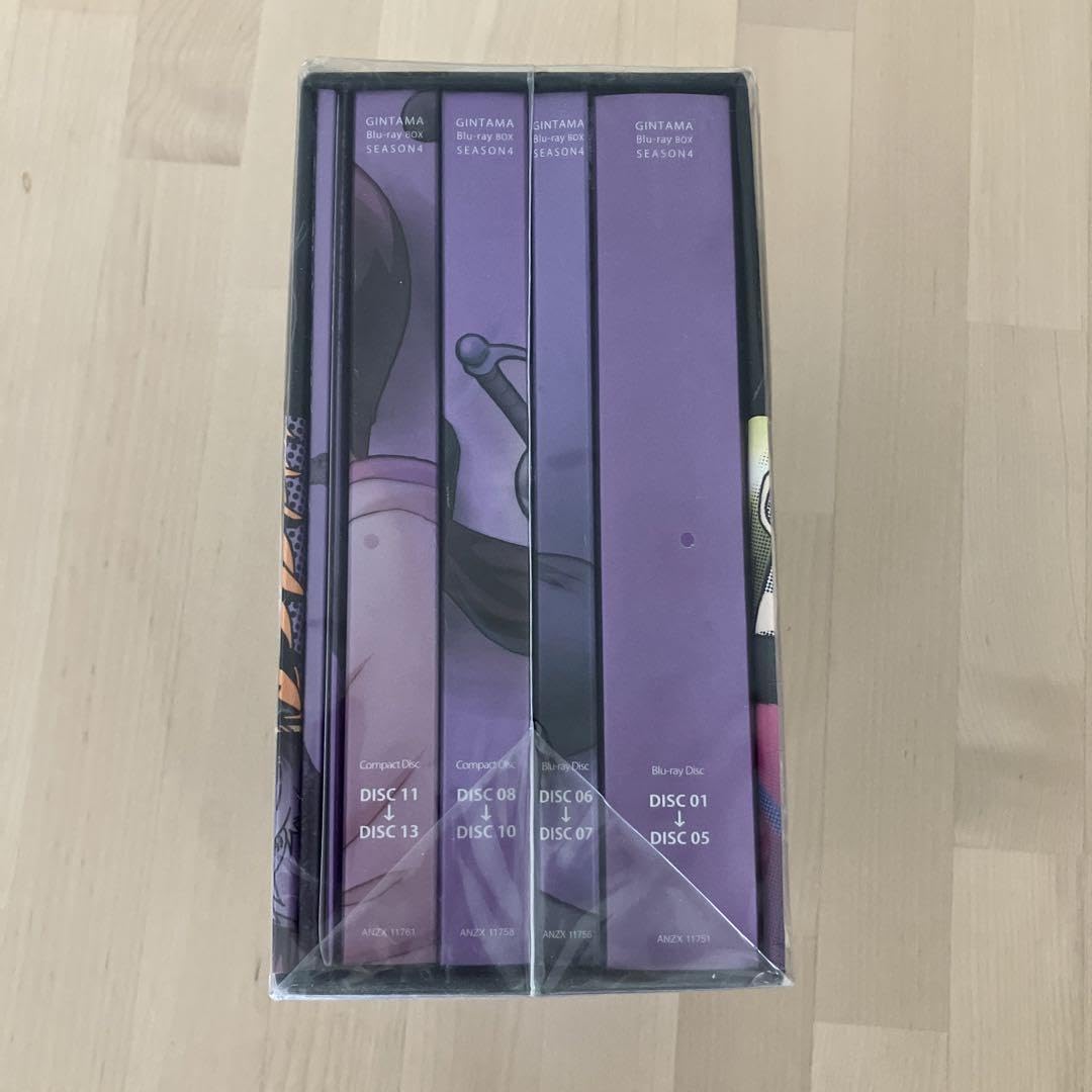 Amazon.co.jp: 銀魂 Blu-ray Box シーズン其ノ四〈完全生産限定版7枚組