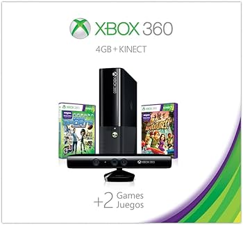 Amazon.com: Xbox 360 4GB Kinect Holiday Value Bundle features two