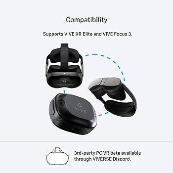 HTC Vive Ultimate Tracker 3 Pack + Dongle  Full-Body Tracking for
