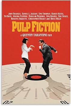 Amazon.co.jp: パルプフィクション Pulp Fiction ポスターヴィンテージ