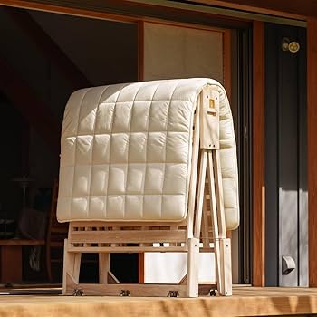 Amazon.co.jp: 軽量折りたたみベッド 桐らくね プレミアム35 【日本
