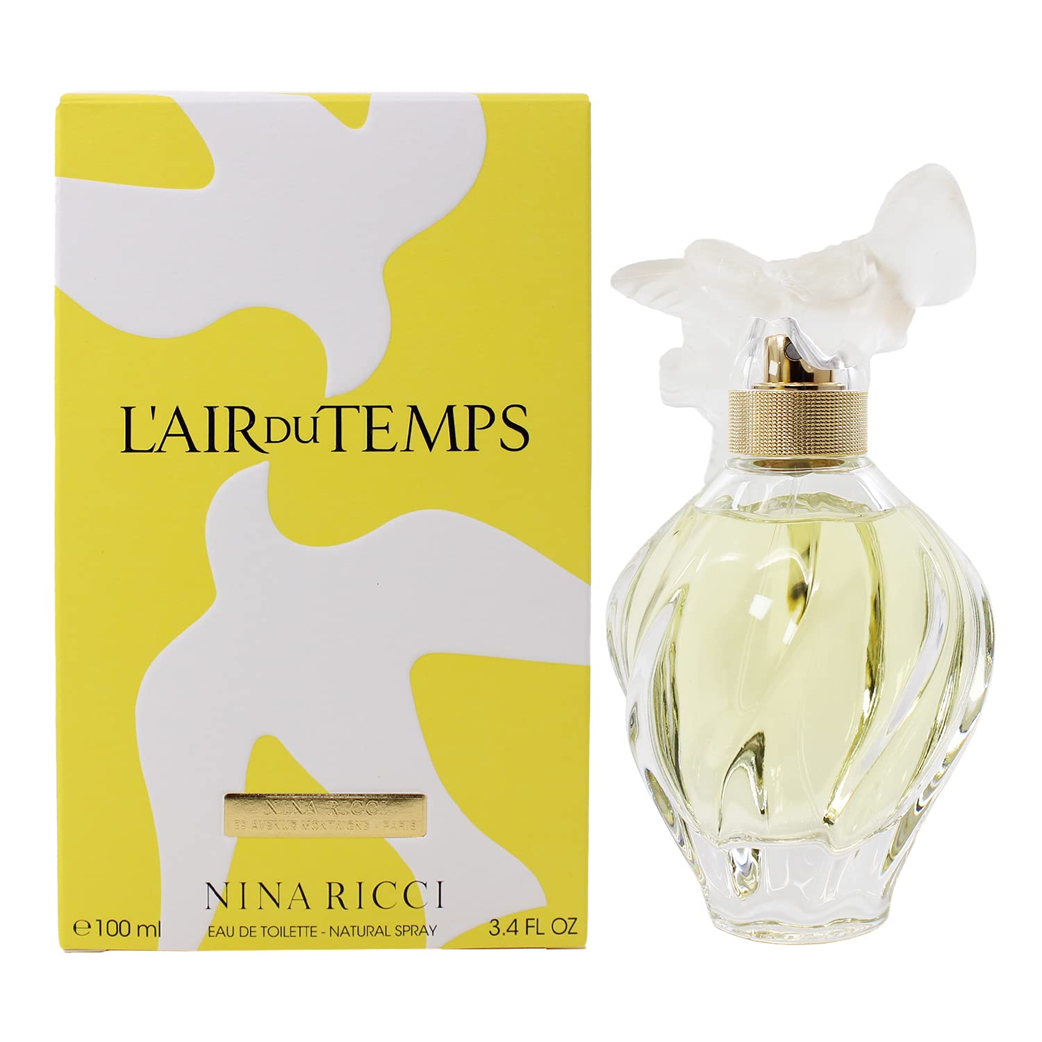 Amazon.com : Nina Ricci L'Air du Temps Eau de Toilette Spray - 3.4