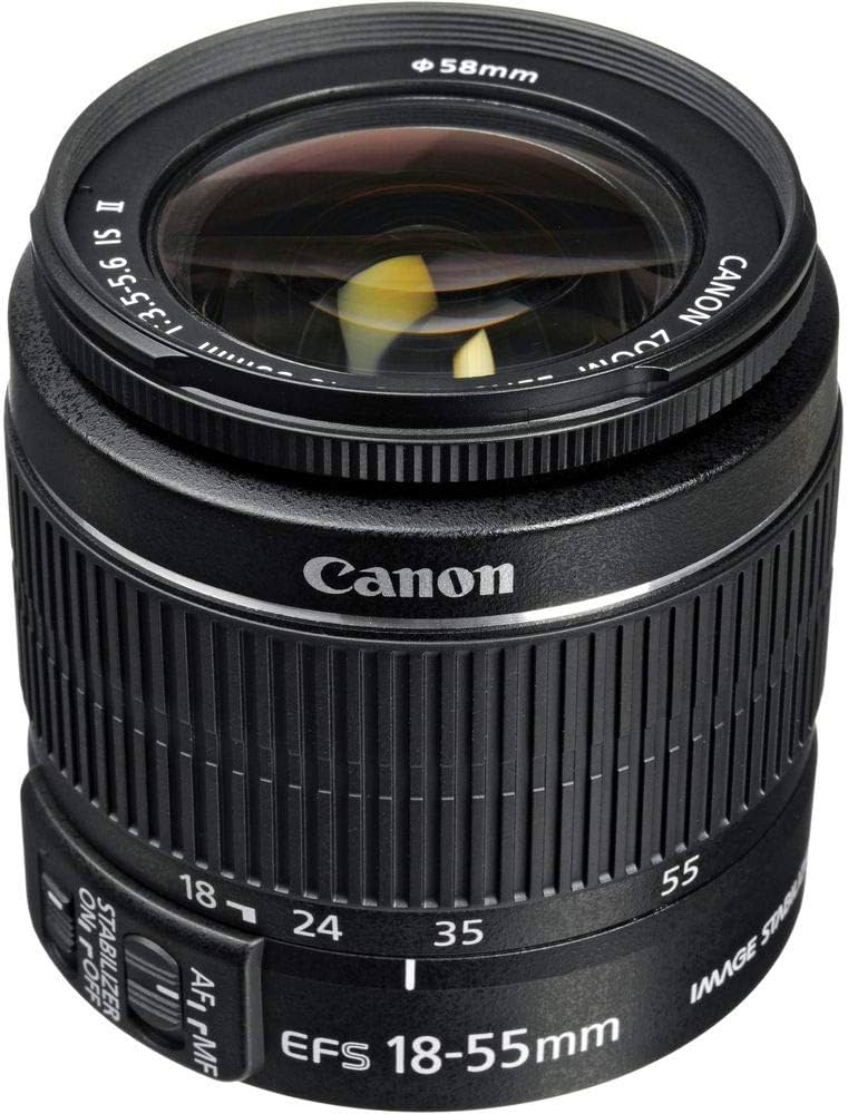 Amazon.com : Canon EF-S 18-55mm f/3.5-5.6 is II SLR Lens White Box