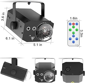 Amazon.co.jp: パーティライトディスコボールライト、djディスコライト