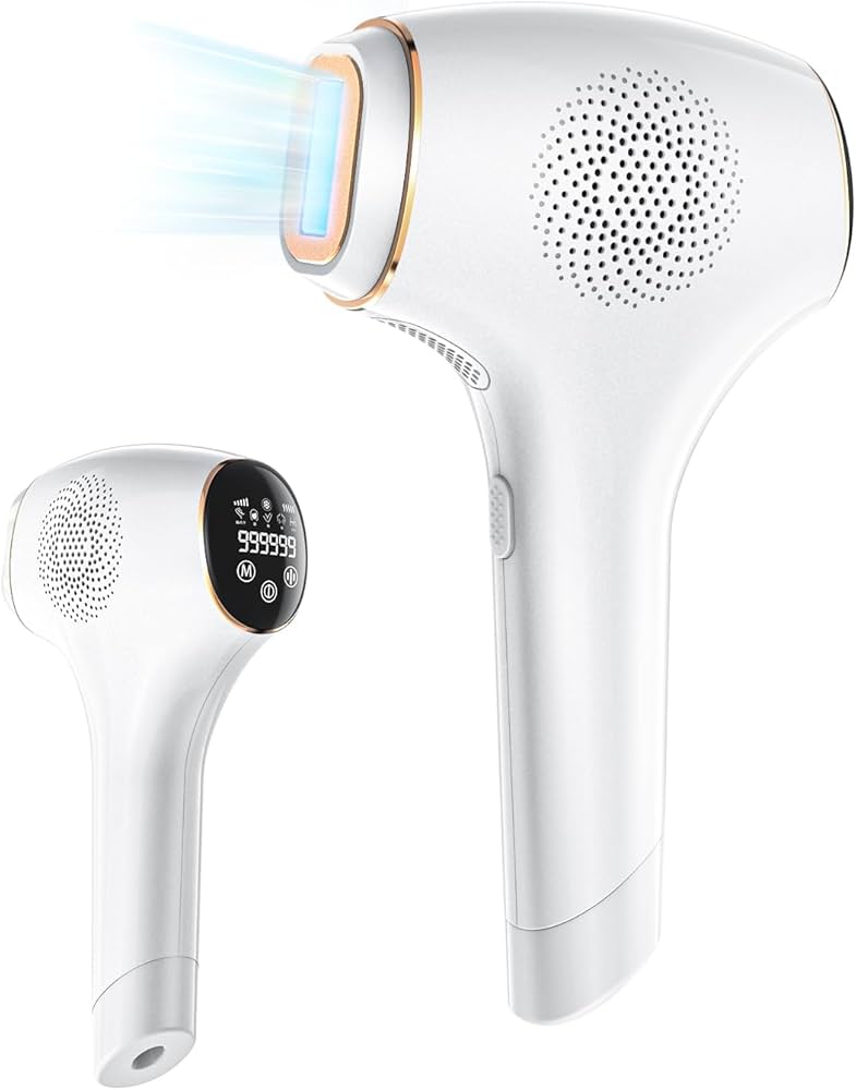 Amazon | 【新発売&サファイア冷却機能付き】 脱毛器 99万発照射 冷感