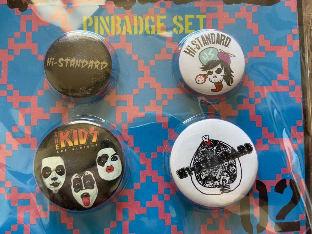 Amazon.co.jp: Hi-STANDARD ハイスタンダード ハイスタ ピンバッジ