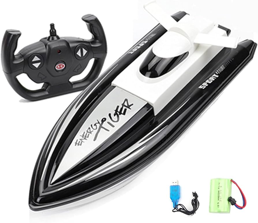 Amazon.co.jp: RCスピードボート ラジコンボート 新バージョン 電動