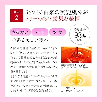 Amazon | 山田養蜂場 RJヘアカラートリートメント ダークブラウン 210g