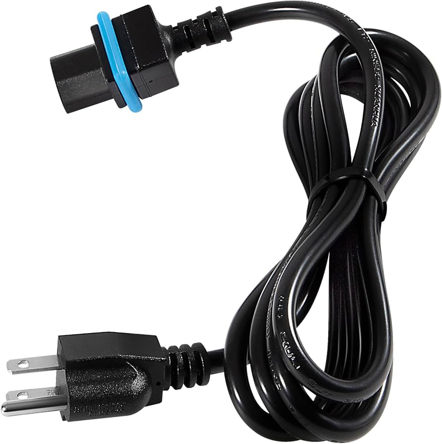 Amazon.com: 58984402L Black Power Cord Digital Power Supply Cable