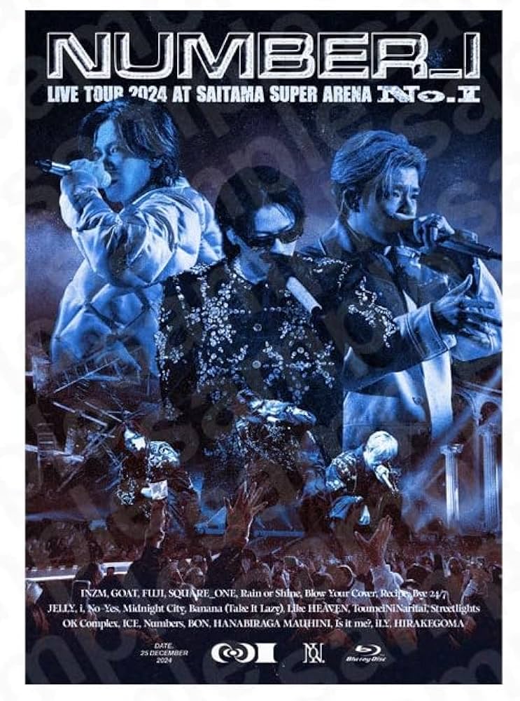 Amazon.co.jp: Number_i LIVE TOUR 2024 「No.Ⅰ」 ( 通常盤 Blu-ray