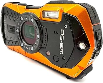 Amazon | RICOH 防水デジタルカメラ RICOH WG-50 オレンジ 防水14m耐