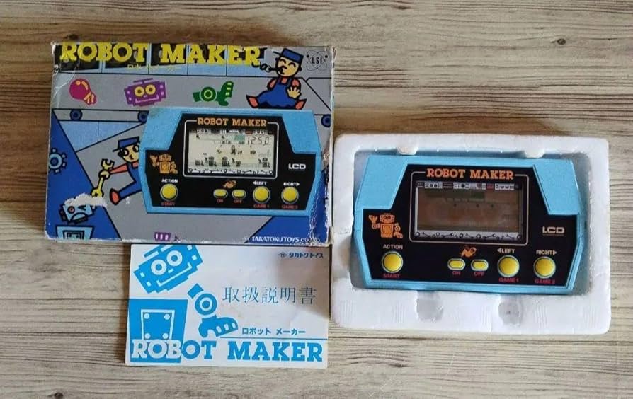 Amazon.co.jp: 実働品 レトロゲーム タカトクトイス ロボットメーカー