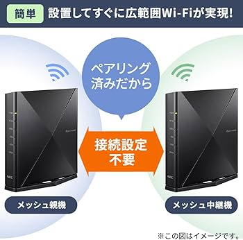 Amazon | NEC Aterm 無線LAN WiFi ルーター Wi-Fi6(11ax)デュアル