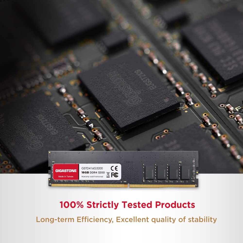 DDR4 RAM】 GIGASTONE 16GB DDR4 3200MHz (2933MHz or 2666MHz) PC4