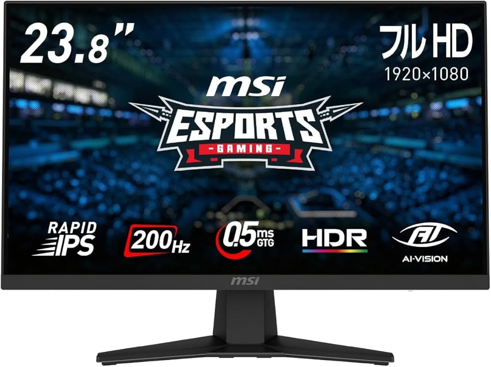 Amazon.co.jp: 【Amazon.co.jp限定】 MSI ゲーミングモニター MAG 244F